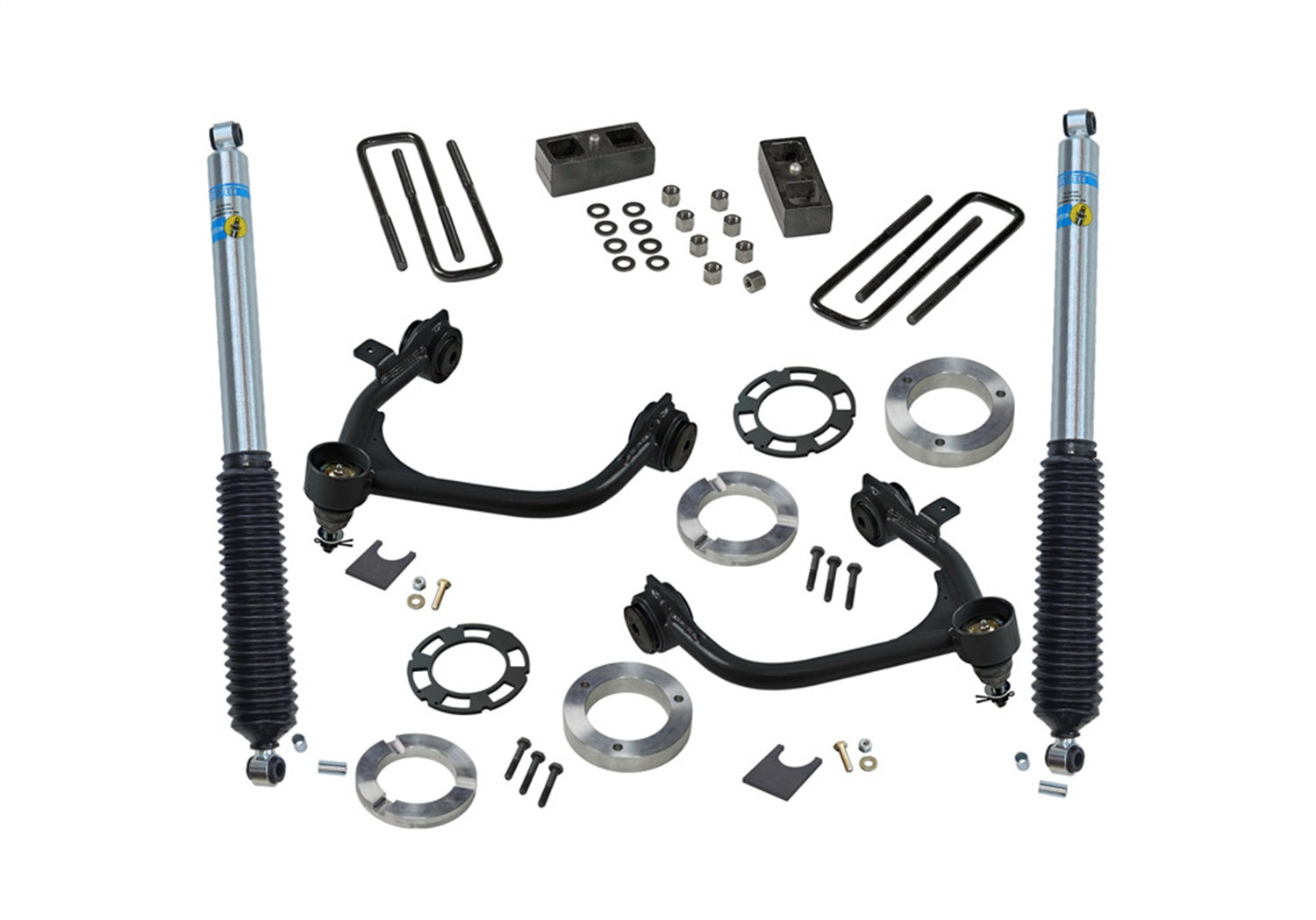 Superlift 3900B 3in. Lift Kit-19 (New Body)-23 Silv/Sierra1500 2/4WD w/BilShk(exc Trailboss/AT4) Superlift 3900B