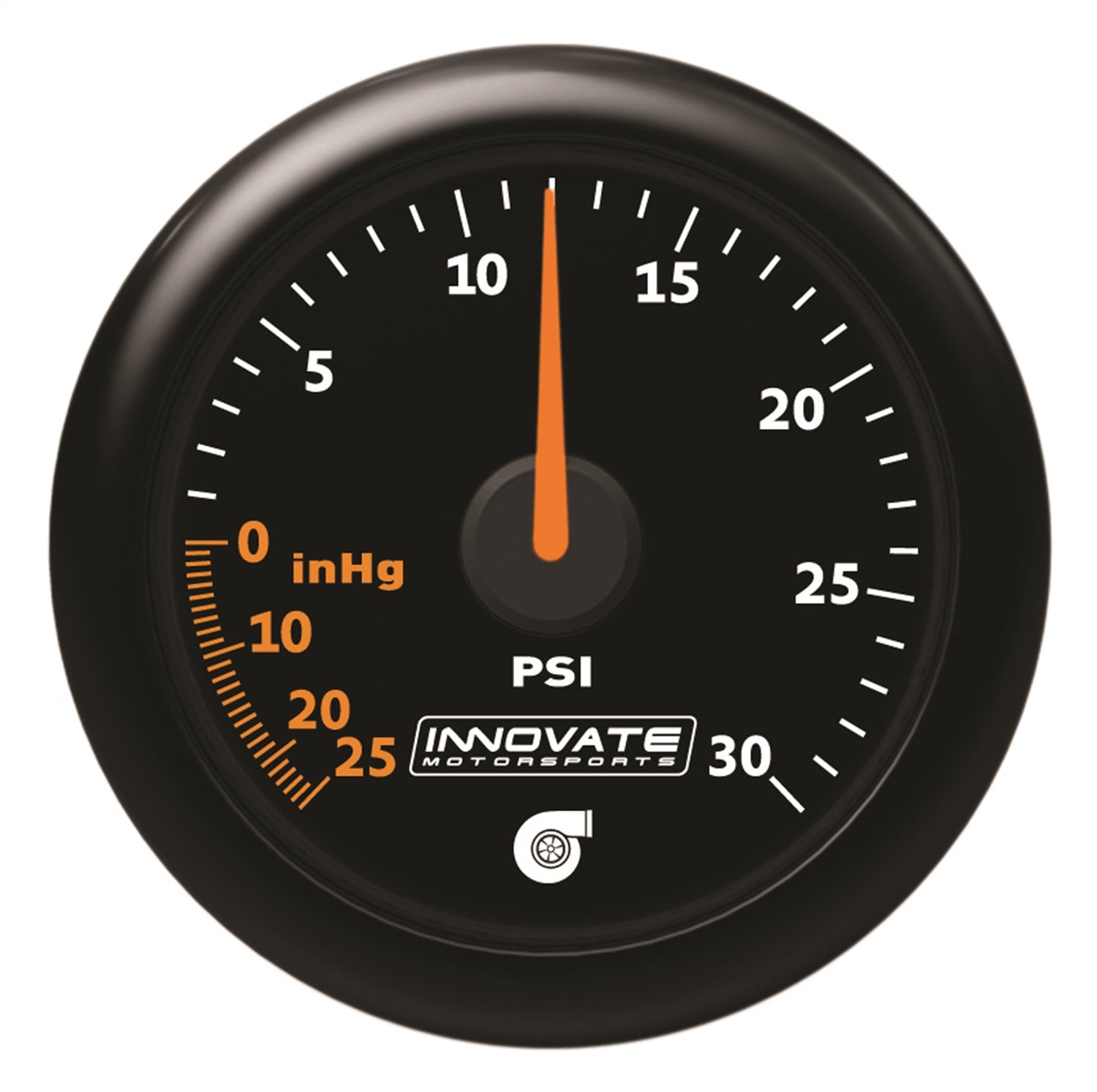 Innovate Motorsports 39080 MTX Analog; 30 PSI Vacuum/Boost; Black Faceplate Gauge Kit 3908 Innovate Motorsports 39080