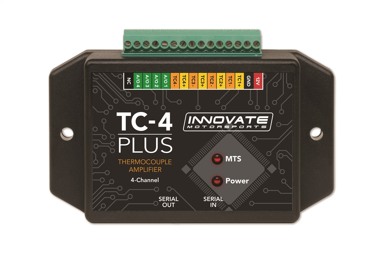 Innovate Motorsports 39150 TC-4 PLUS: Thermocouple Amplifier for MTS; 4-Channel w/Analog Outputs 3915 Innovate Motorsports 39150