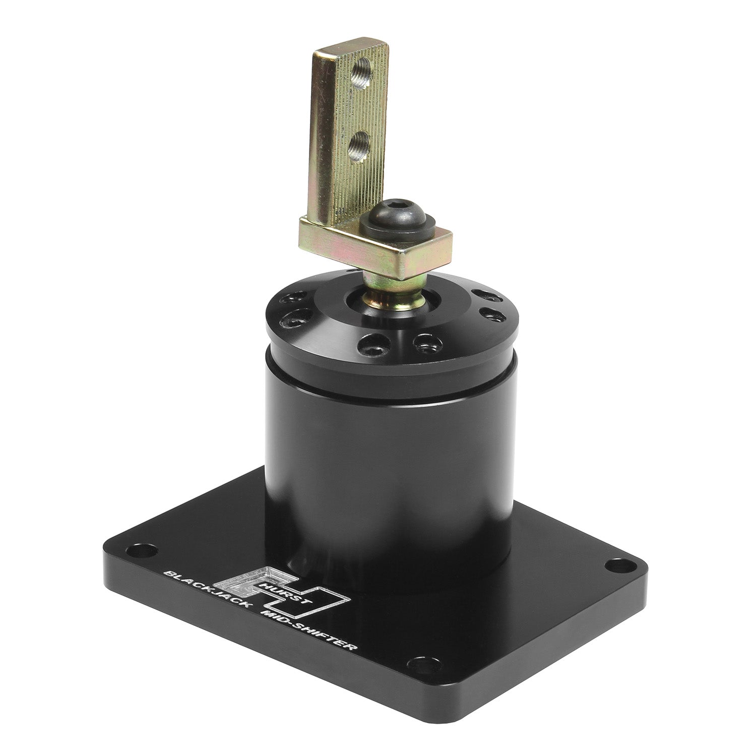 Hurst 3917335 Blackjack Mid Shifter; Fits Tremec TKO Transmission; Black Anodized; Hurst 3917335