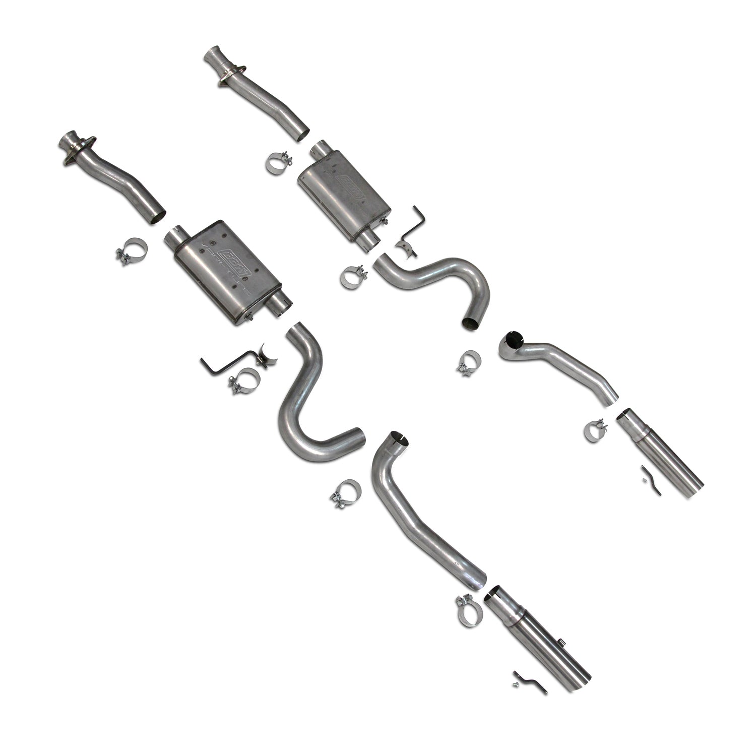 BBK Performance Parts 3001 Varitune Cat-Back Exh. System 86-04 Mustang V8 BBK Performance Parts 3001