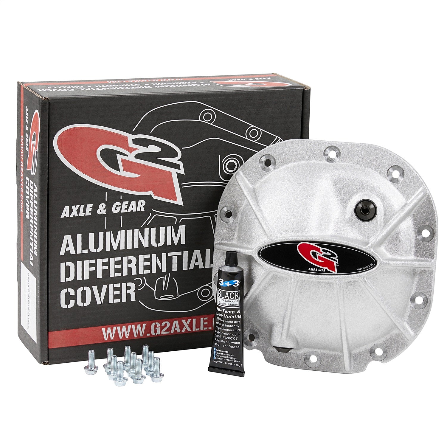 Differential Cover; Ford 8.8 in. Aluminum; G2 Axle and Gear 40-2013AL