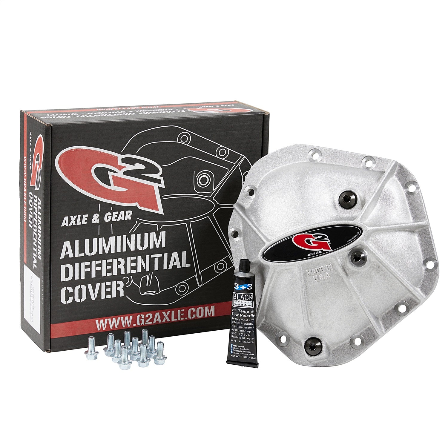 Differential Cover; Dana 50/60/70; Aluminum; G2 Axle and Gear 40-2034AL