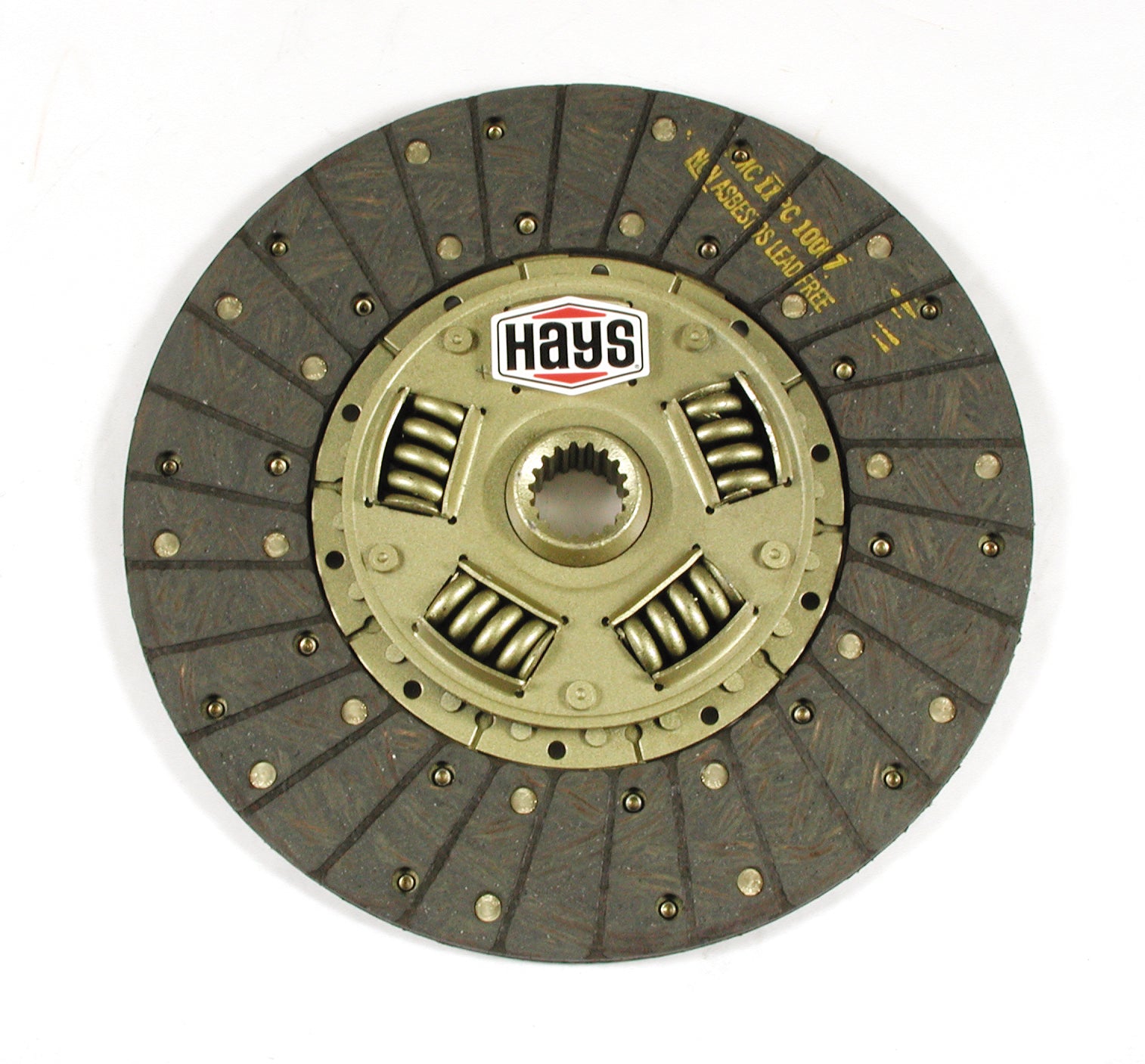 1-3/16 in. 18-spline input shaft, clutch disc only