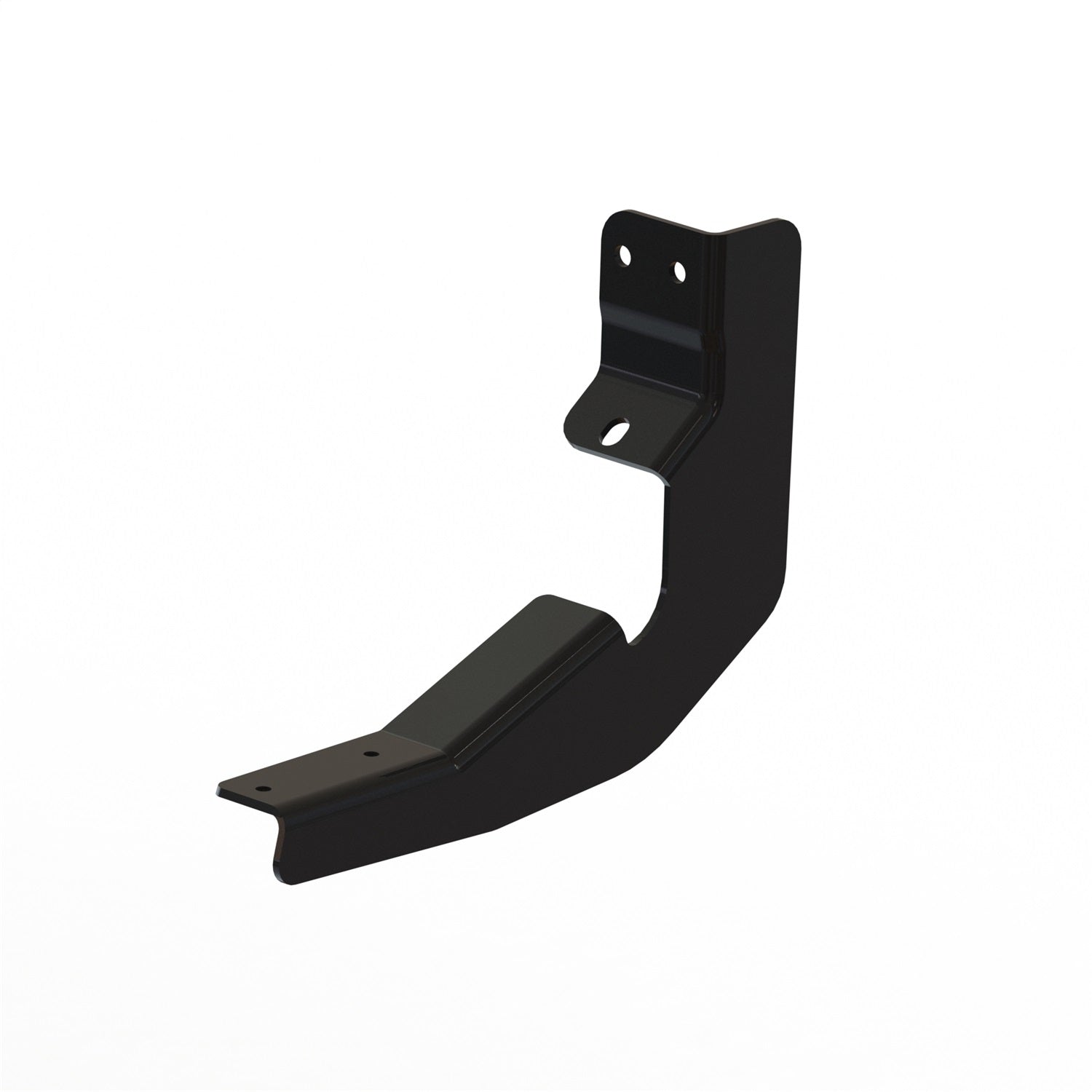 GEM TUBES 400025 T3 Running Board Mounting Bracket; Steel; Black Powder Coat Finish; GEM TUBES 400025