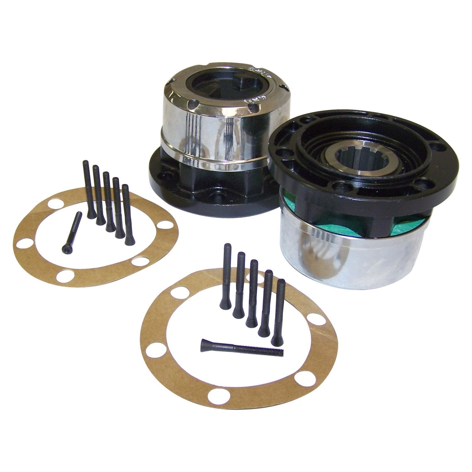Crown Automotive Jeep Replacement 400501 Manual Locking Hub Set; Crown Automotive Jeep Replacement 400501