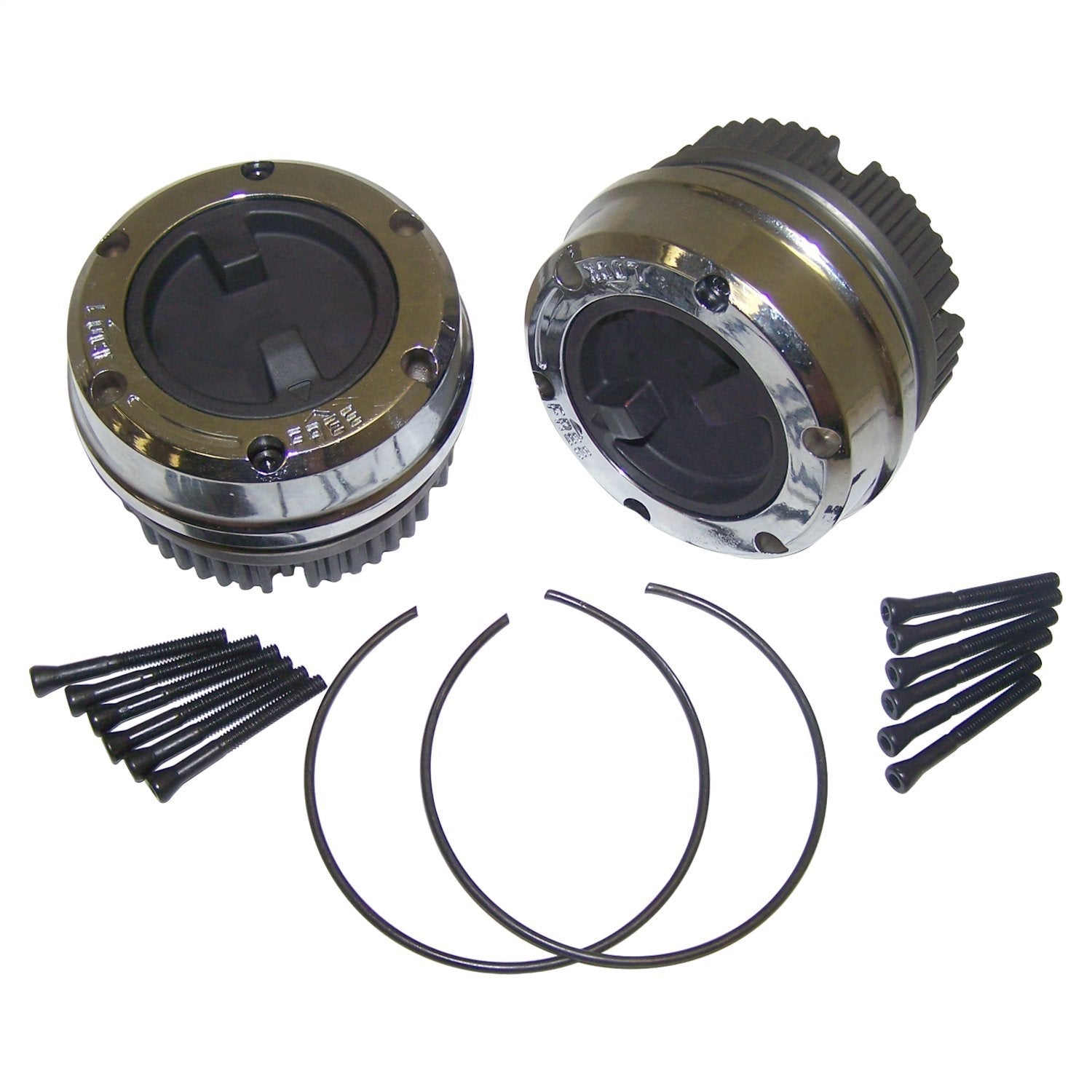 Crown Automotive Jeep Replacement 400518 Locking Hub Set; Crown Automotive Jeep Replacement 400518
