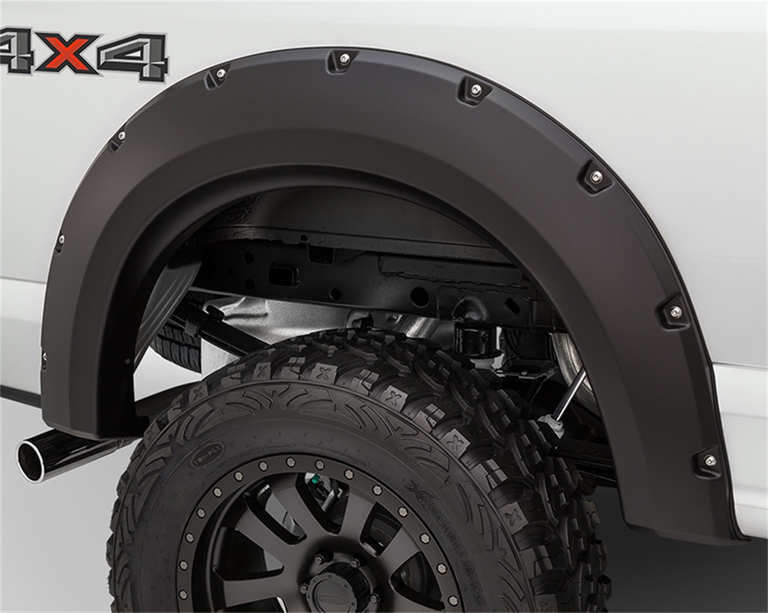 Bushwacker 40090-02 Max Coverage Pocket Style® Fender Flares Bushwacker 40090-02