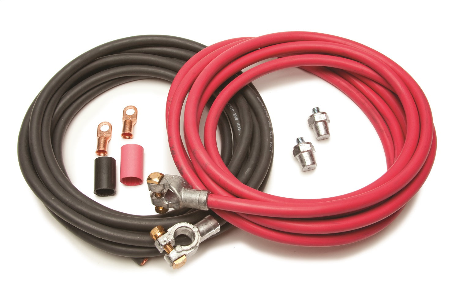 Painless Wiring 40105 Battery Cable Kit; Incl. 16 ft.Red/16ft. Black Cables; Painless Wiring 40105