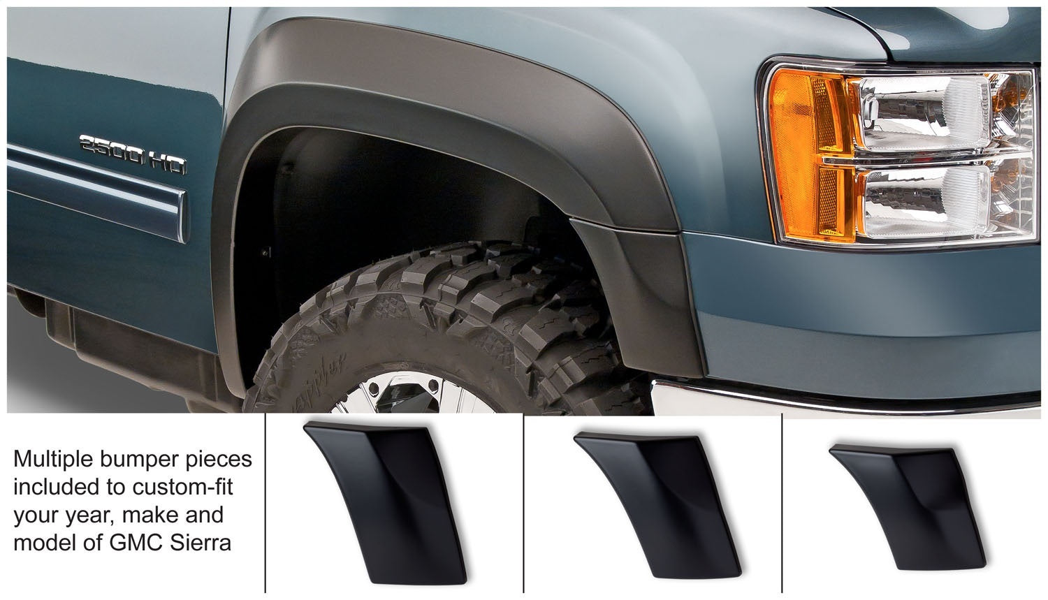 Bushwacker 40107-02 Extend-A-Fender® Flares Bushwacker 40107-02