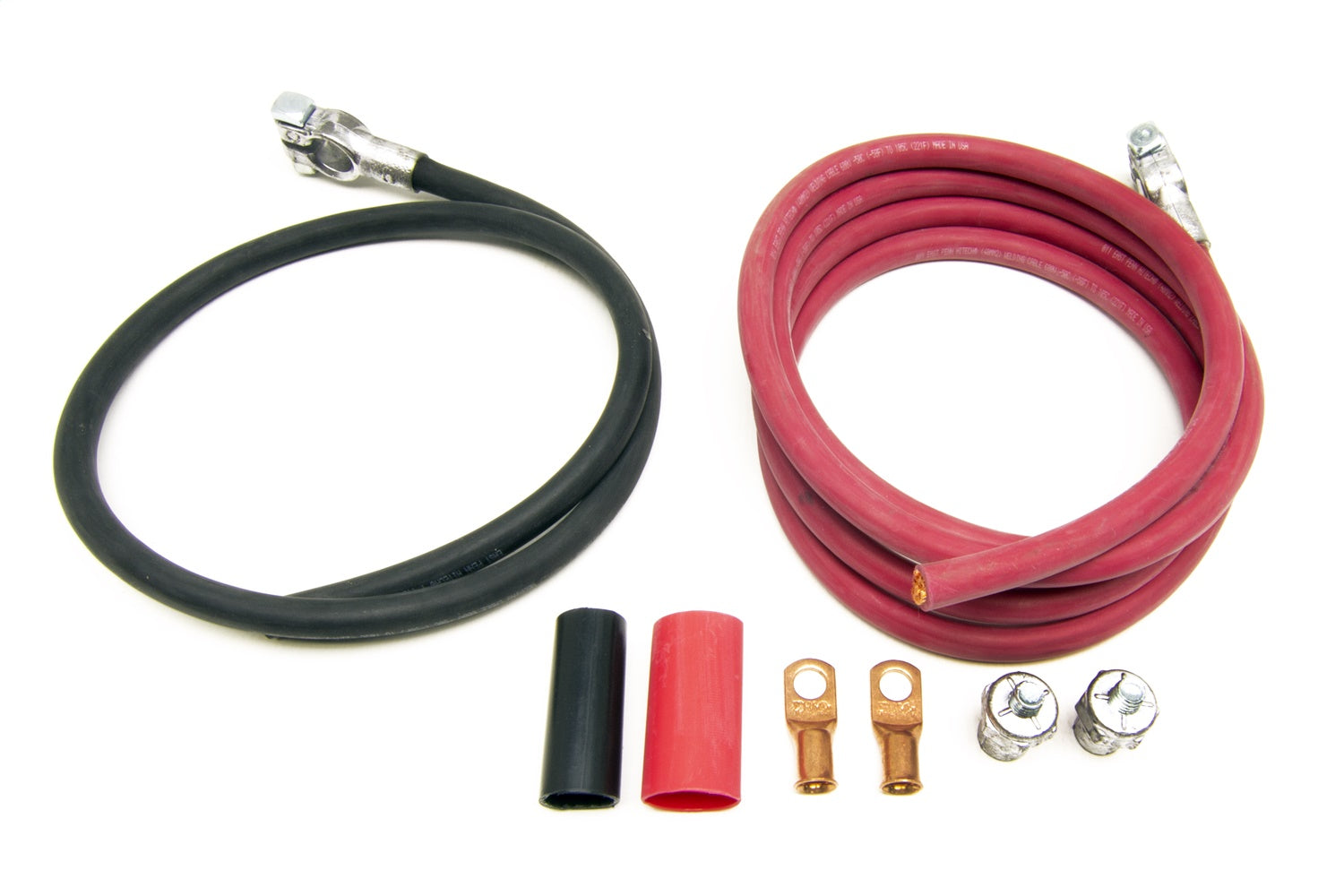 Painless Wiring 40113 Battery Cable Kit; 8 ft. Red; 3 ft. Black; Painless Wiring 40113