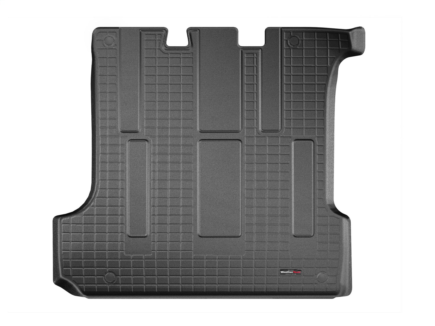 Weathertech 401207 Cargo Liner; Black; Behind 3rd Row Seating; Weathertech 401207