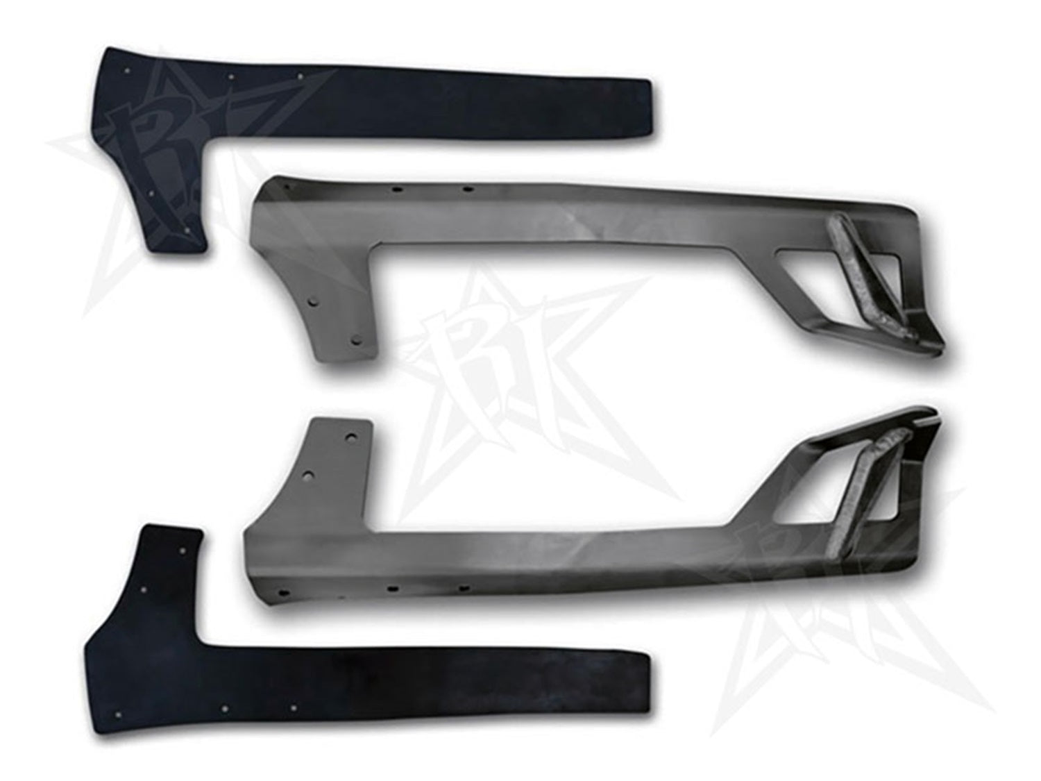 RIGID Industries 40131 RIGID 2007-2018 Jeep JK Brow Mount; Fits 50 Inch E-Series; SR-Series Or Radiance RIGID Industries 40131