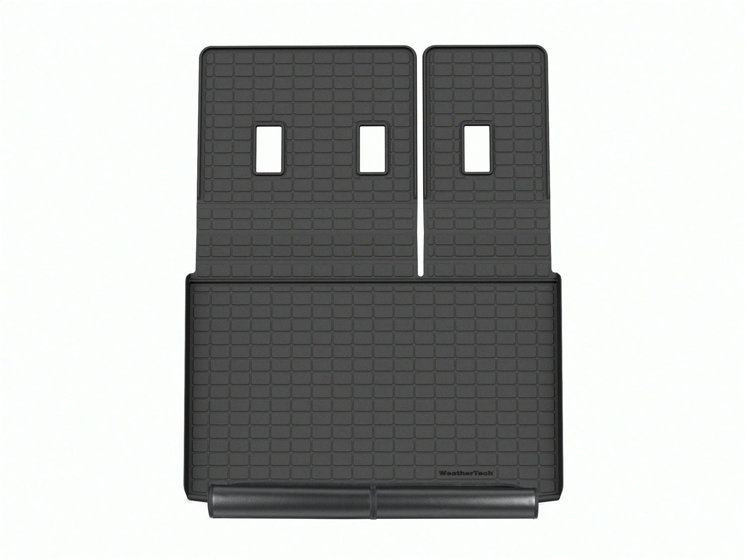 Weathertech 401466IMSK SeatBack Cargo Liner HP w/Bumper Protector; Black; Behind 2nd Row Seating; Weathertech 401466IMSK