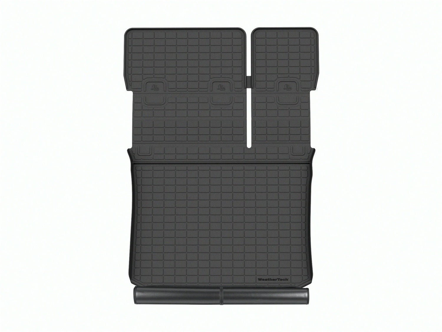 Weathertech 401502IMSK SeatBack Cargo Liner HP w/Bumper Protector; Black; Behind 2nd Row Seating; Weathertech 401502IMSK