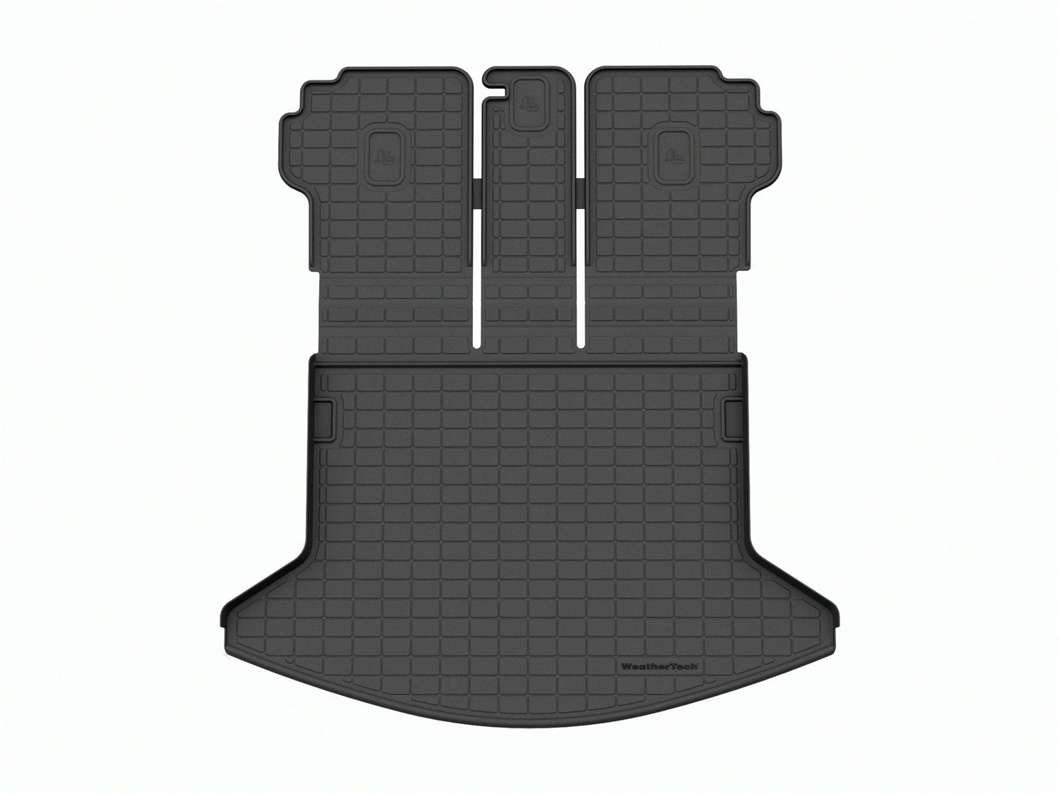 Weathertech 401504IM SeatBack Cargo Liner HP; Black; Behind 2nd Row Seating; Weathertech 401504IM