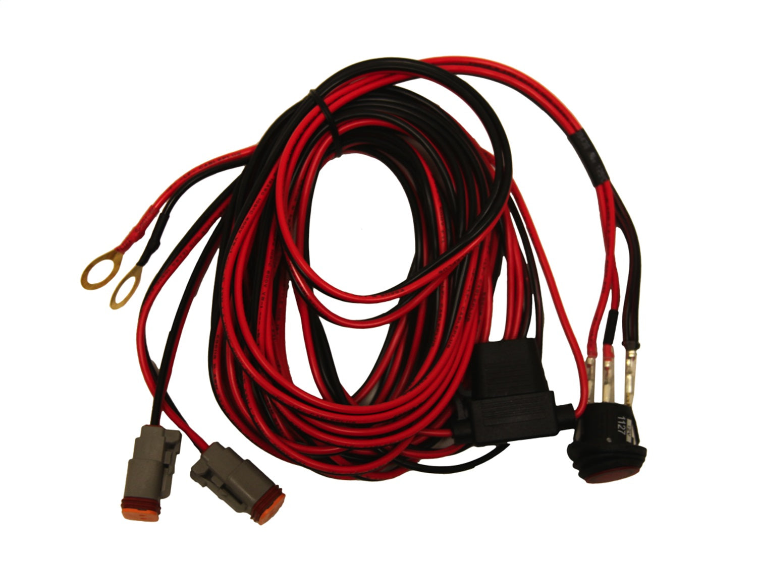 RIGID Industries 40195 RIGID Wire Harness; Fits D-Series Pair And SR-Q Series Pair With 4 LEDs RIGID Industries 40195