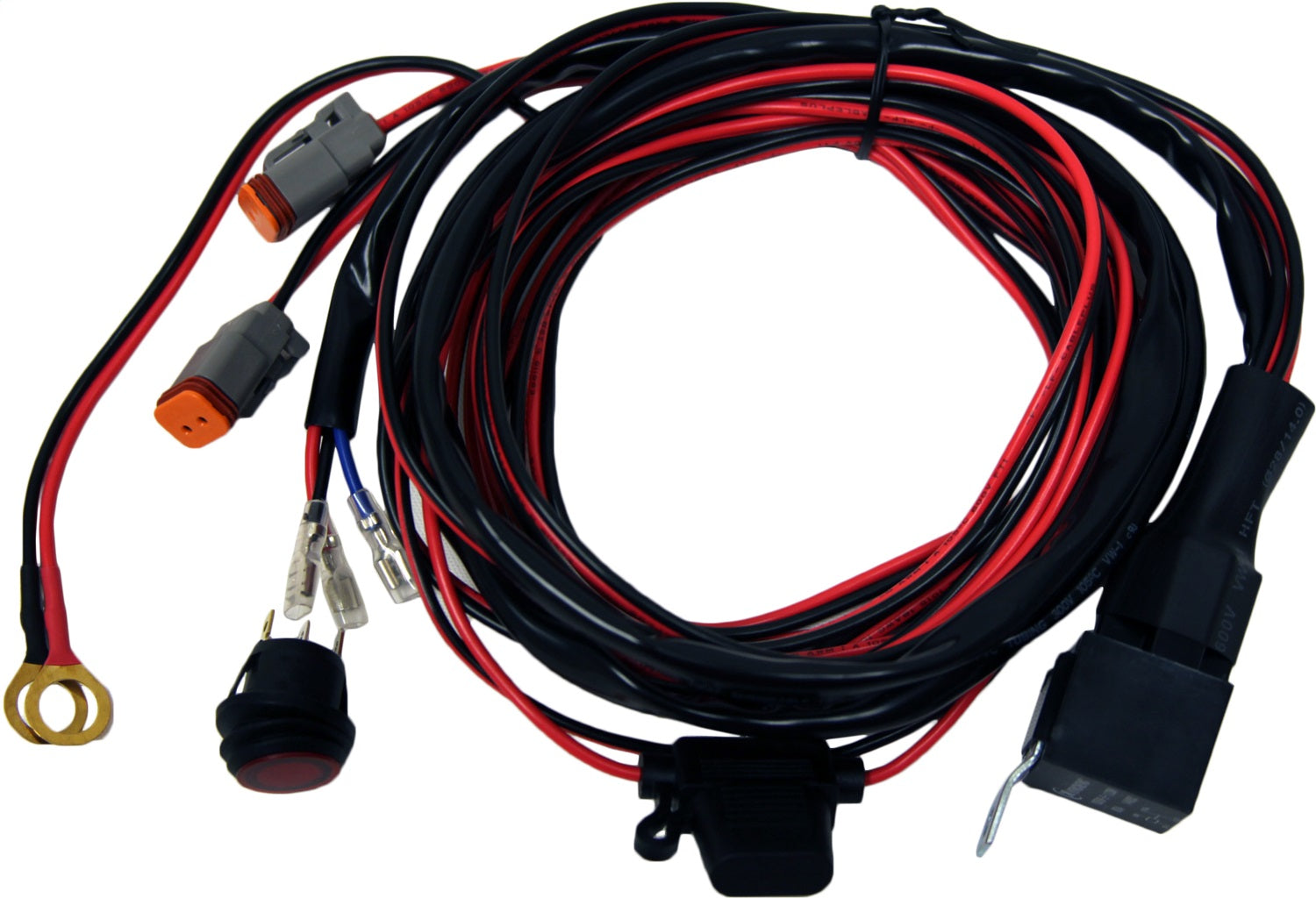 RIGID Industries 40196 RIGID Wire Harness; Fits D-Series Pair And SR-Q Series Pair With 6 LEDs RIGID Industries 40196