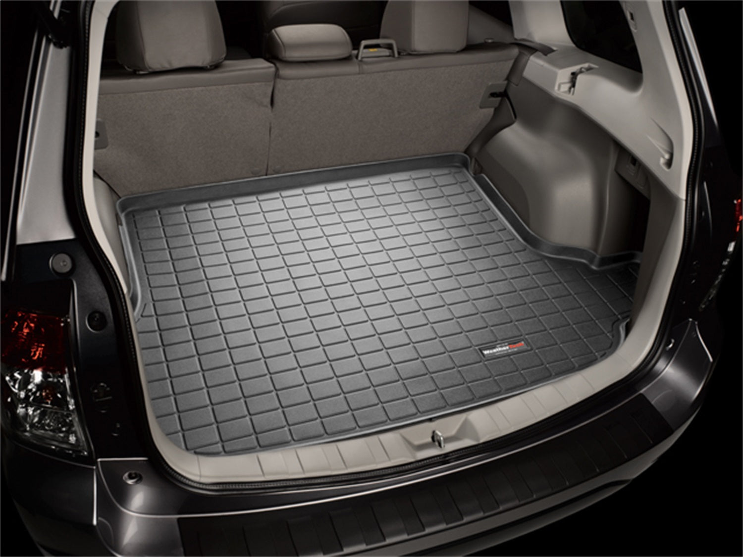 Weathertech 40902 Cargo Liner; Black; Weathertech 40902
