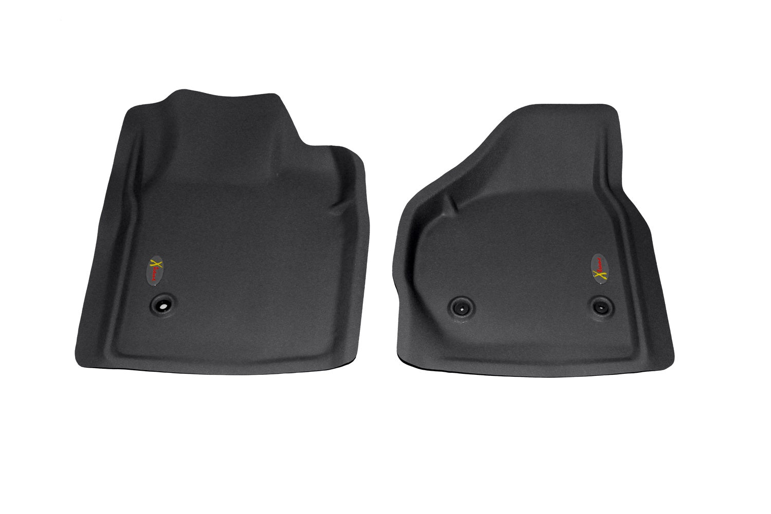 Nifty 404301 Catch-All™ Xtreme Floor Mat; 2 pc.; Front; Black; Nifty 404301