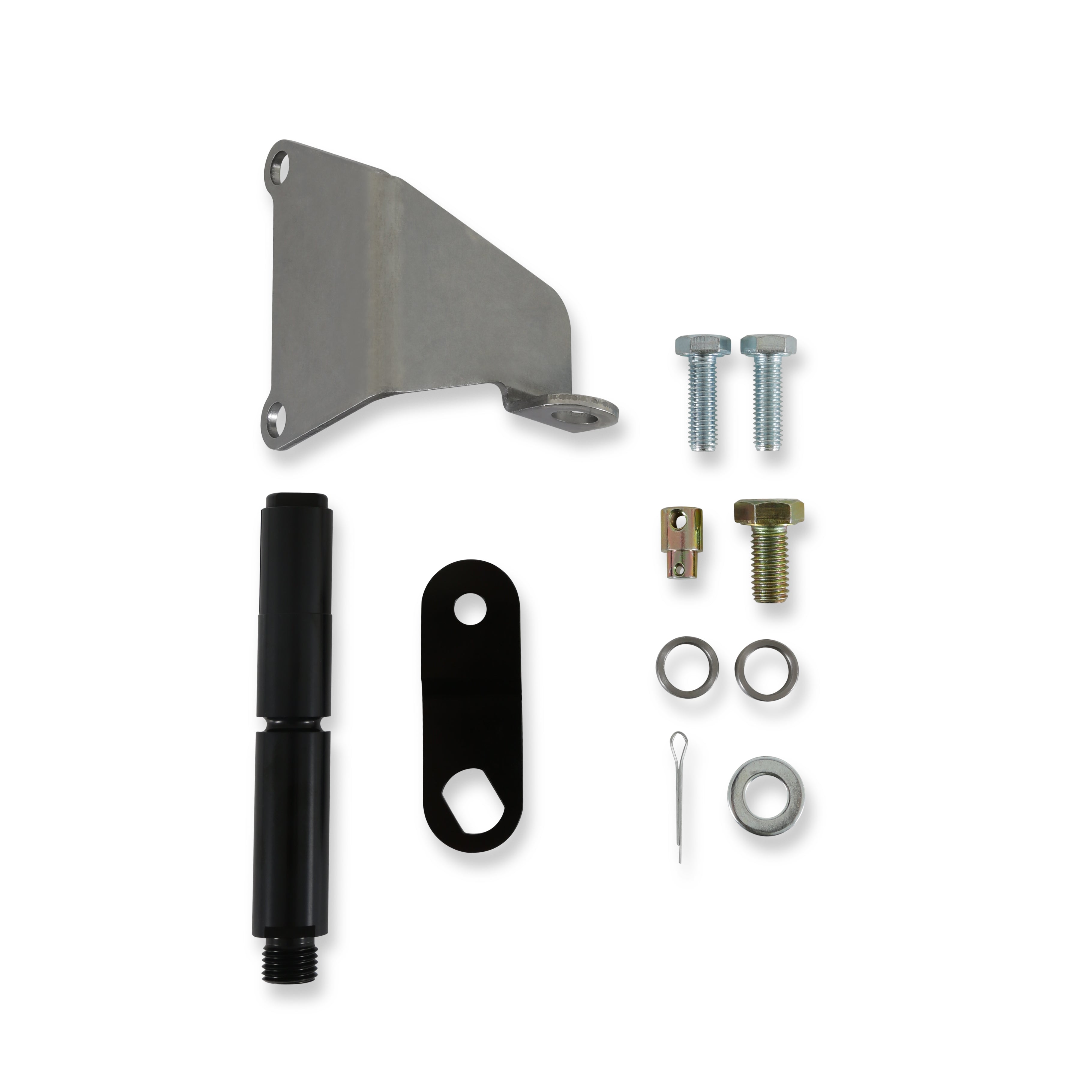 B&M 40508 Bracket and Lever Kit - 4R100/E40D Rear Exit B&M 40508