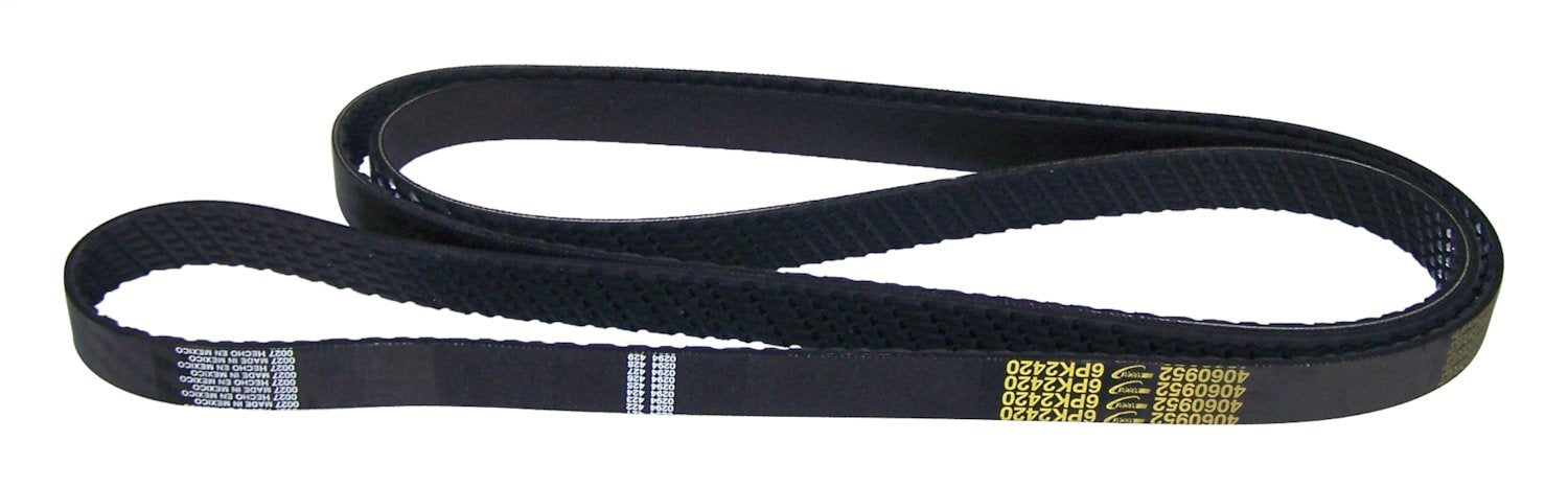 Crown Automotive Jeep Replacement 4060967 Gatorback Serpentine Belt; For Use w/A/C; Crown Automotive Jeep Replacement 4060967