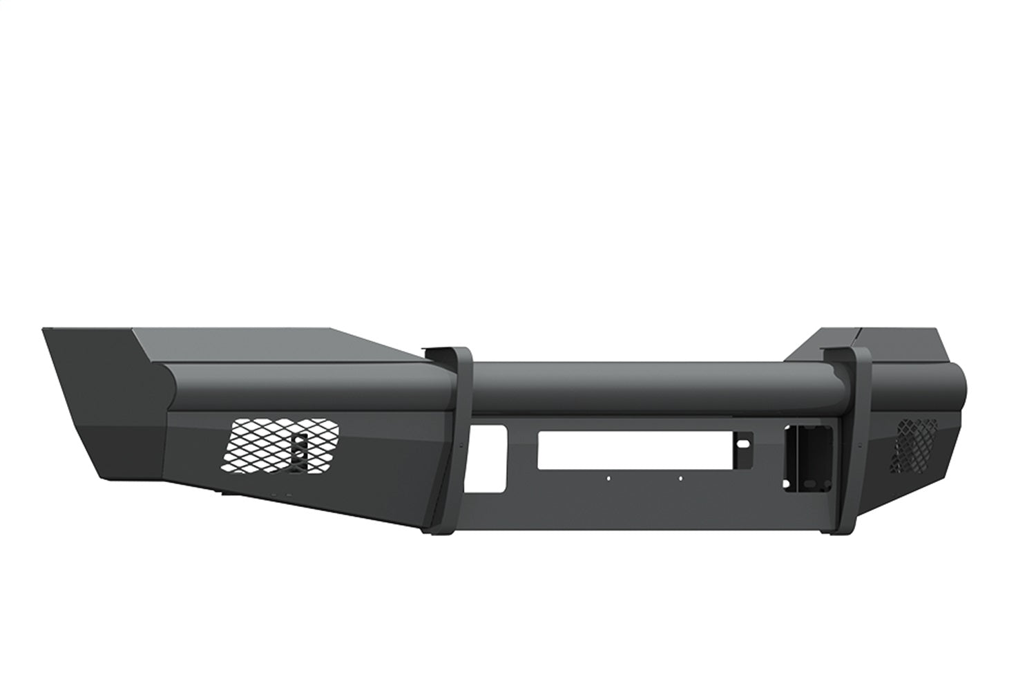Road Armor 406VF0B Vaquero Non-Winch Front Bumper; Steel; Satin Black; Road Armor 406VF0B