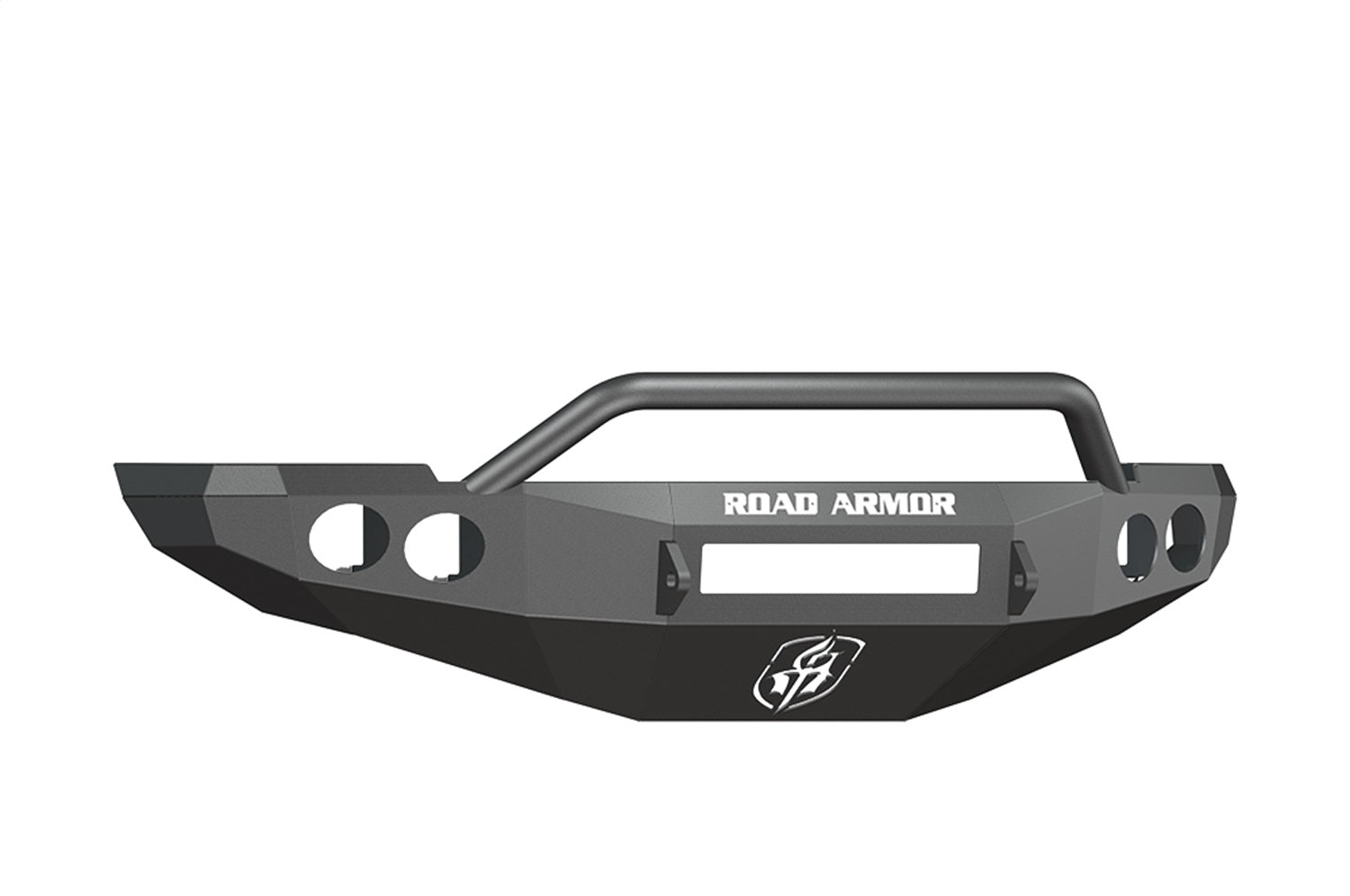 Road Armor 40804B-NW Stealth Non-Winch Front Bumper; Pre-Runner Guard; Satin Black; Road Armor 40804B-NW