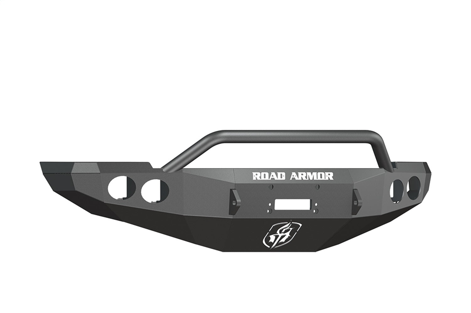 Road Armor 40804B Stealth Winch Front Bumper; Pre-Runner Guard; Satin Black; Road Armor 40804B
