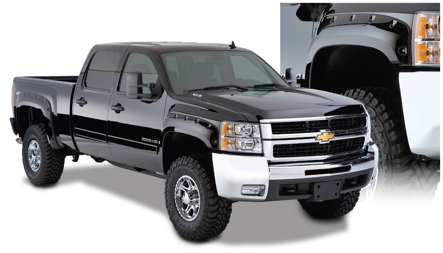 Bushwacker 40942-02 Pocket Style® Fender Flares Bushwacker 40942-02