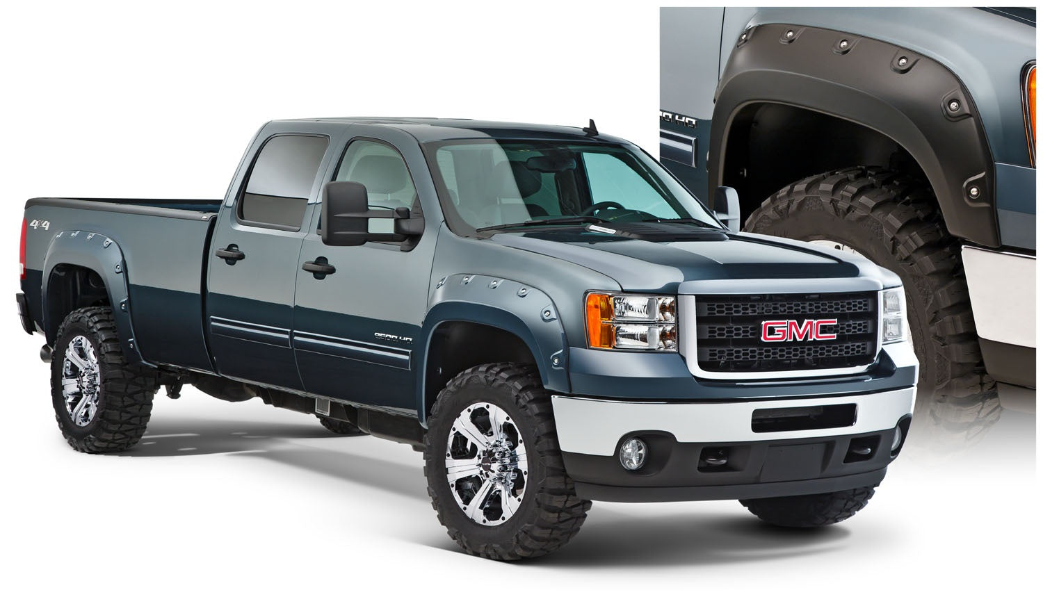 Bushwacker 40953-02 Boss™ Pocket Style® Fender Flares Bushwacker 40953-02
