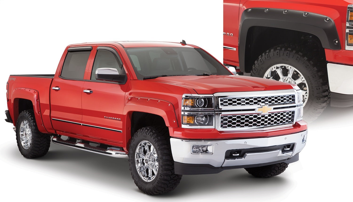 Bushwacker 40959-02 Pocket Style® Fender Flares Bushwacker 40959-02