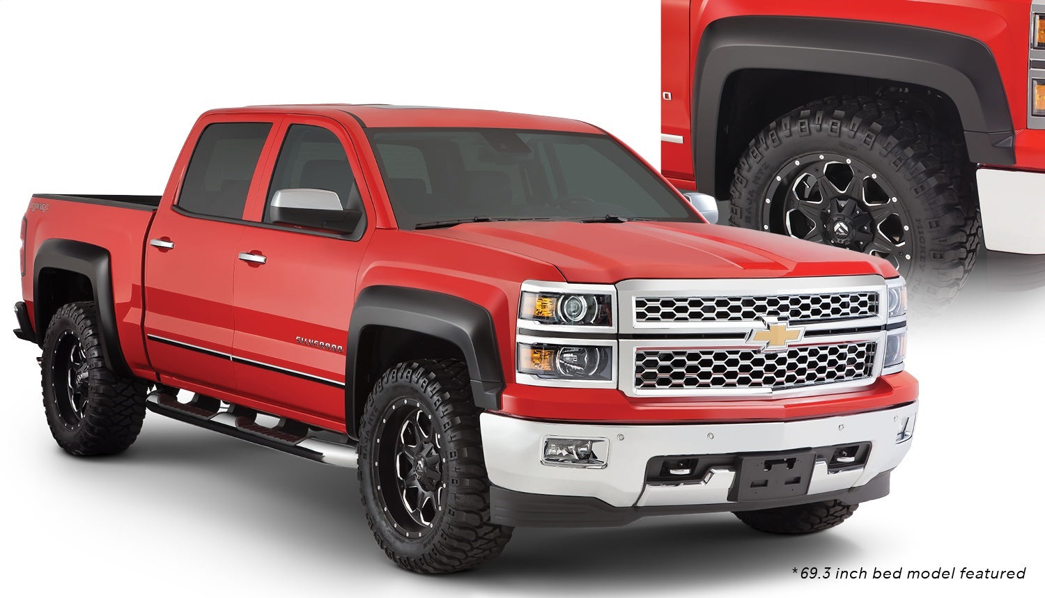 Bushwacker 40964-02 Extend-A-Fender® Flares Bushwacker 40964-02