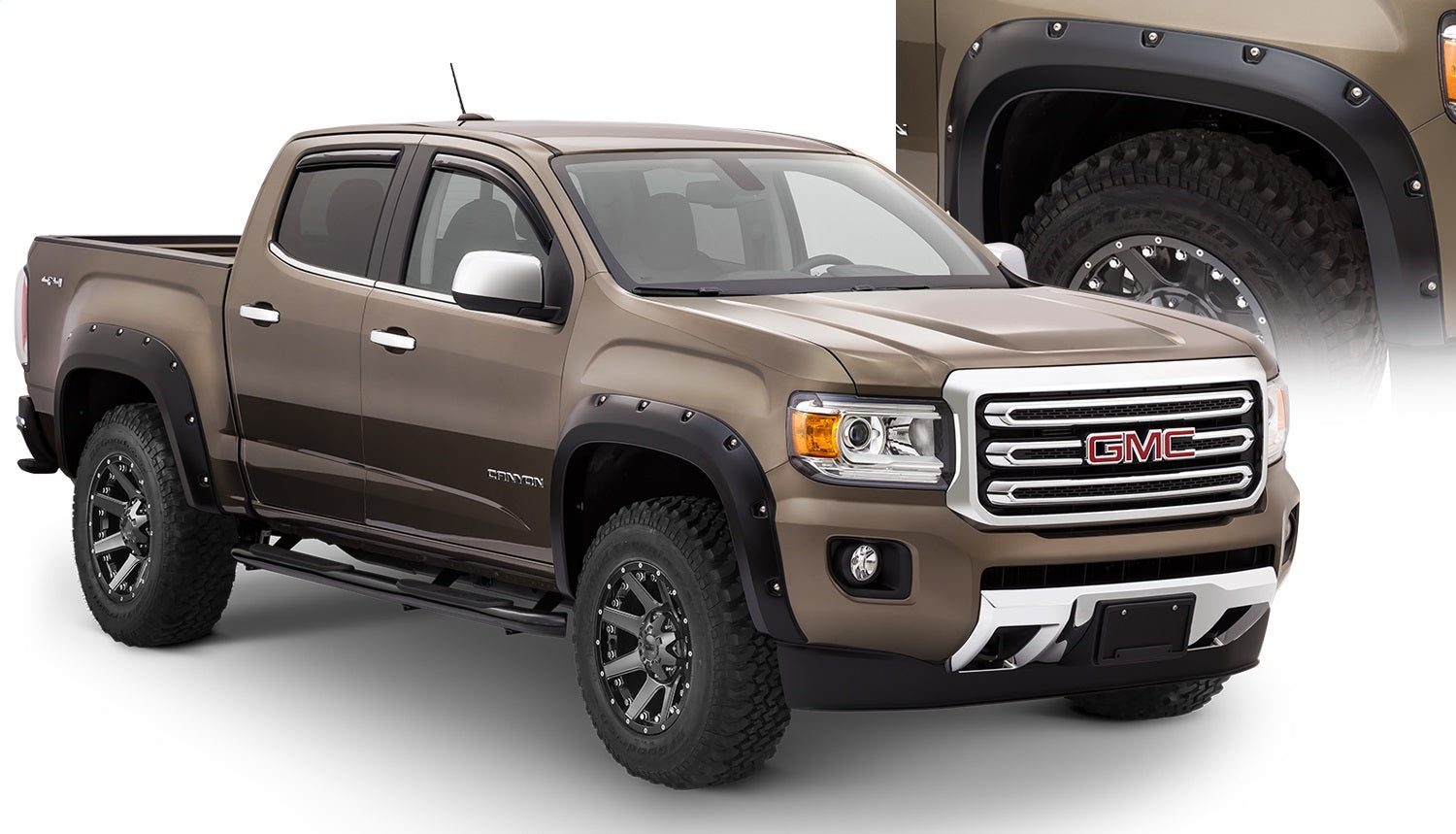 Bushwacker 40971-02 Pocket Style® Fender Flares Bushwacker 40971-02
