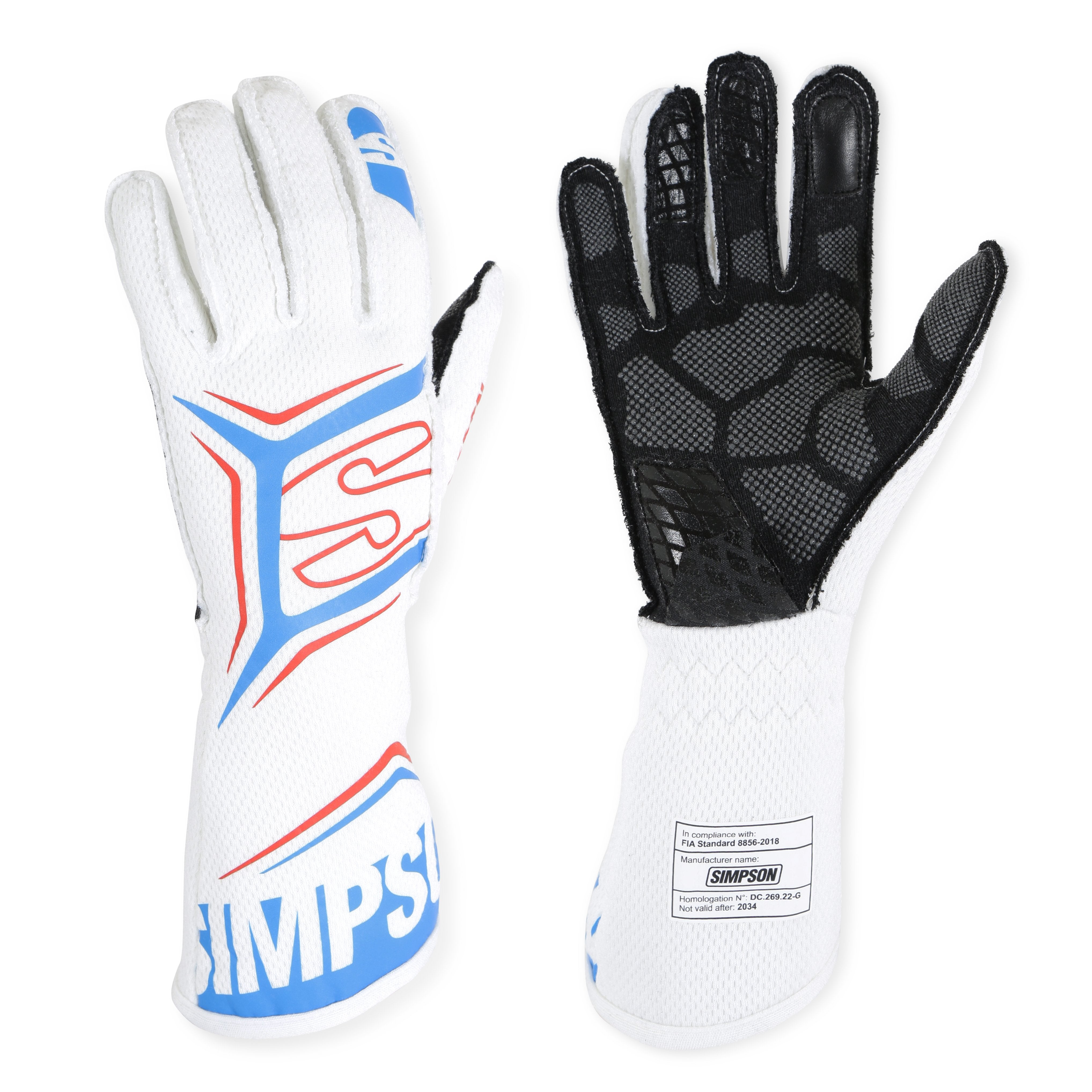 Simpson Safety MGZW XXtra Large - White - SFI 3.3/5 - FIA 8856-2018 Simpson Safety MGZW