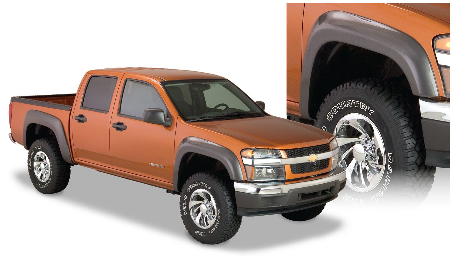 Bushwacker 41029-02 Extend-A-Fender® Flares Bushwacker 41029-02