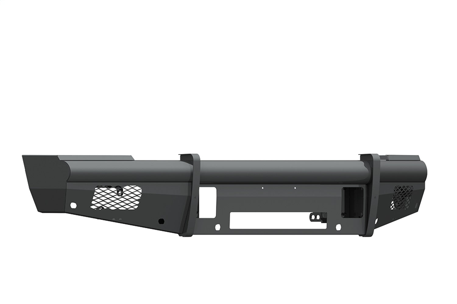 Road Armor 410VF0B Vaquero Non-Winch Front Bumper; Steel; Satin Black; Road Armor 410VF0B