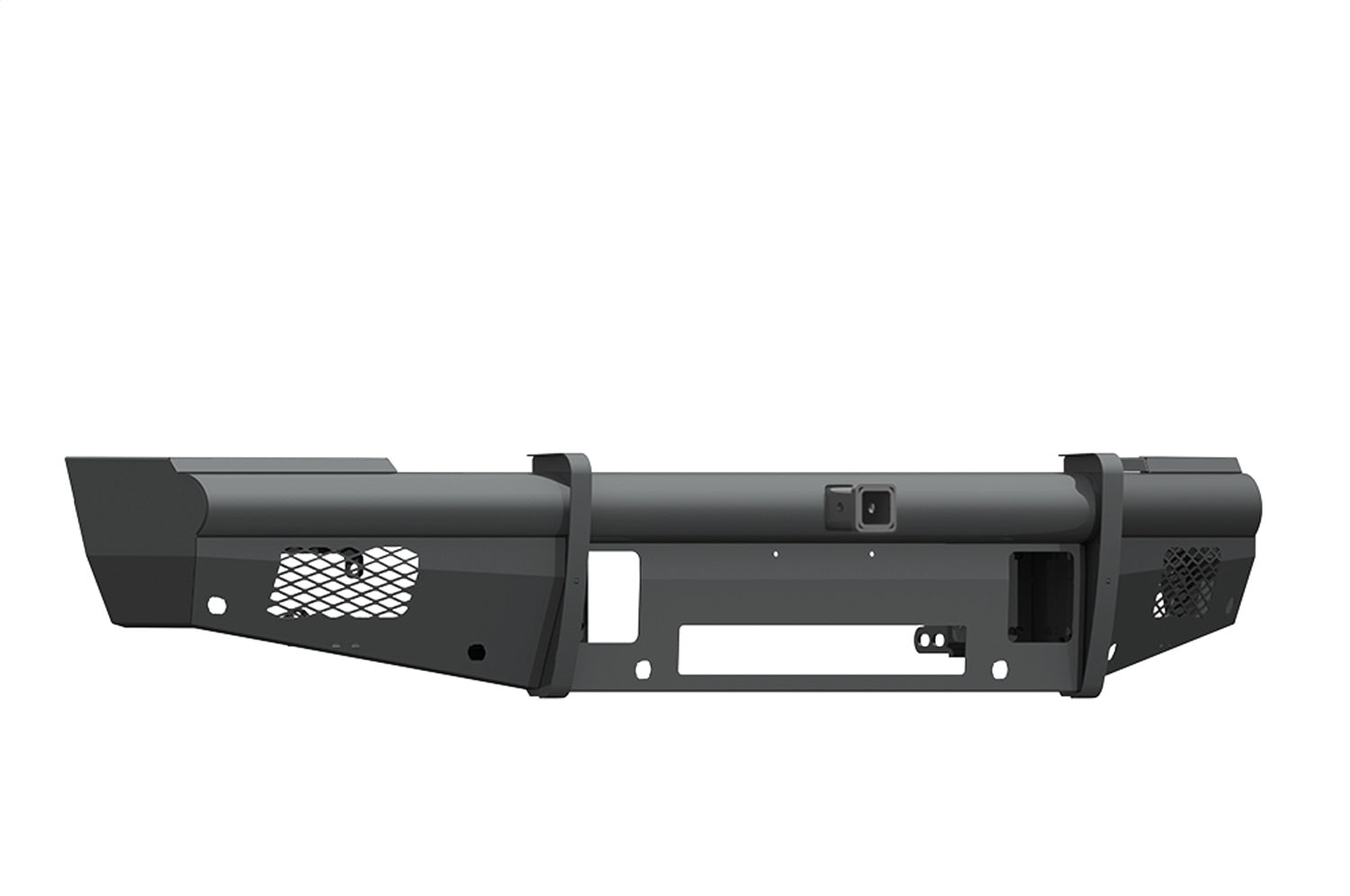 Road Armor 410VF20B Vaquero Non-Winch Front Bumper; 2 in. Receiver; Satin Black; Road Armor 410VF20B