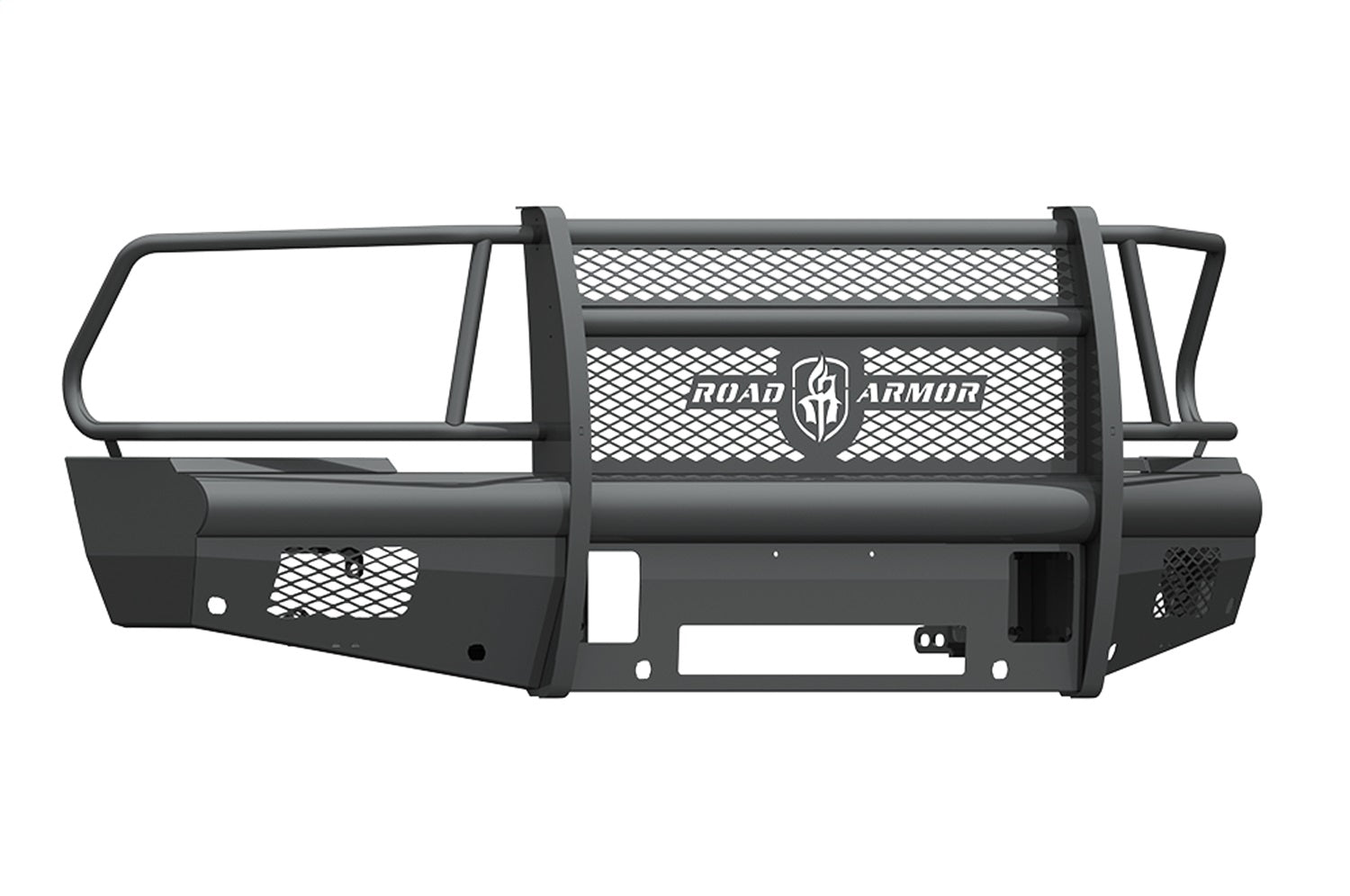 Road Armor 410VF6B Vaquero Non-Winch Front Bumper; Full Guard; Satin Black; Road Armor 410VF6B