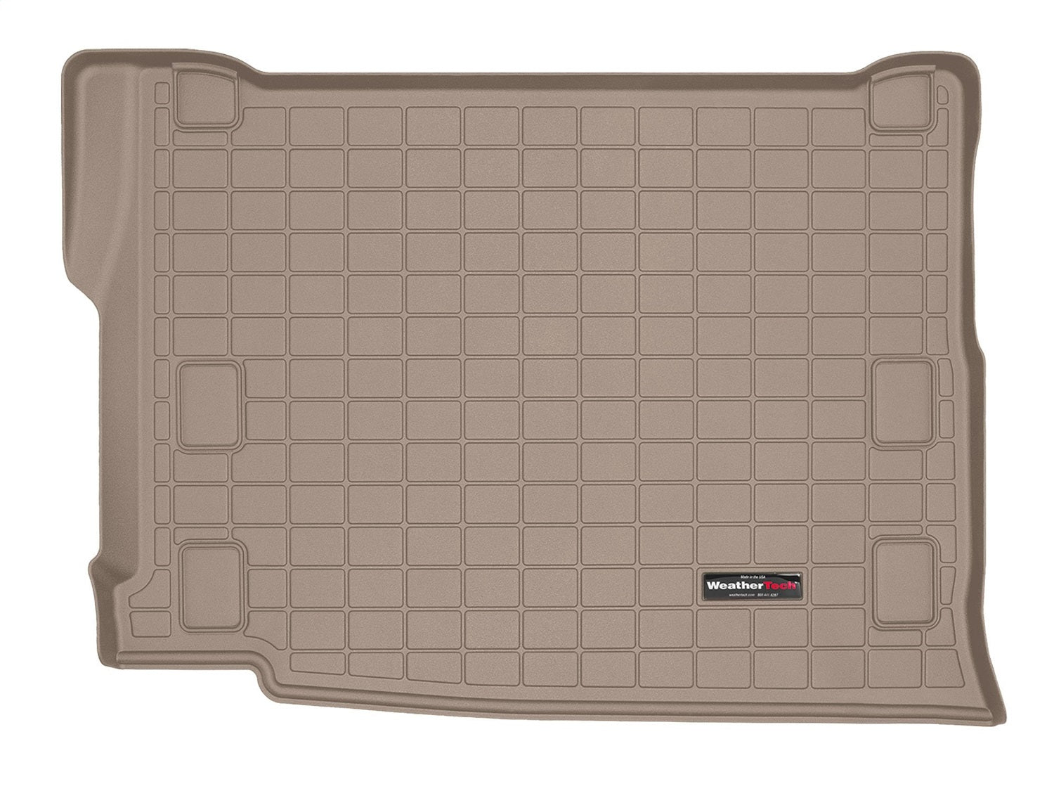 Weathertech 411452 Cargo Liner; Tan; Behind 2nd Row Seating; Weathertech 411452