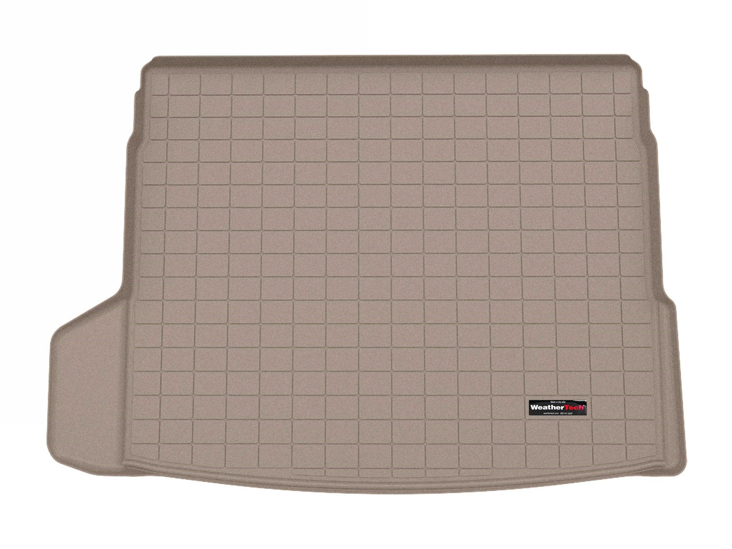Weathertech 411825SK Cargo Liner w/Bumper Protector; Tan; Behind 2nd Row Seating; Weathertech 411825SK