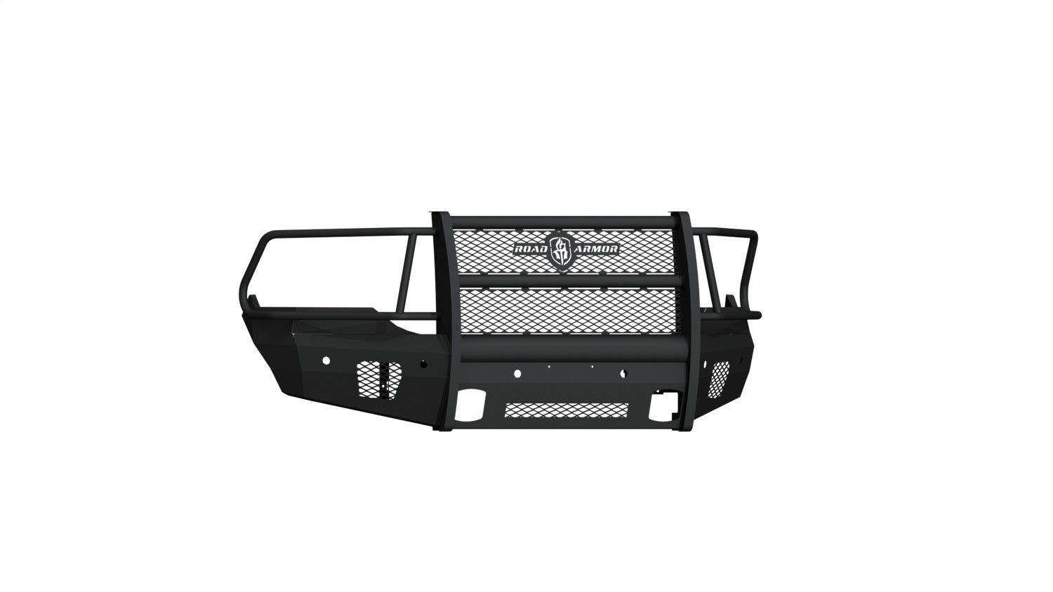 Road Armor 4131VF6B Vaquero Non-Winch Front Bumper; Full Guard; Satin Black; Road Armor 4131VF6B