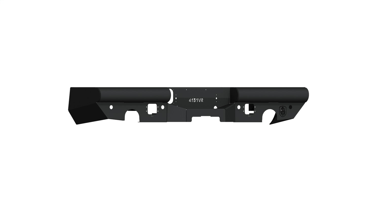 Road Armor 4131VR0B Vaquero Non-Winch Rear Bumper; Steel; Satin Black; Road Armor 4131VR0B