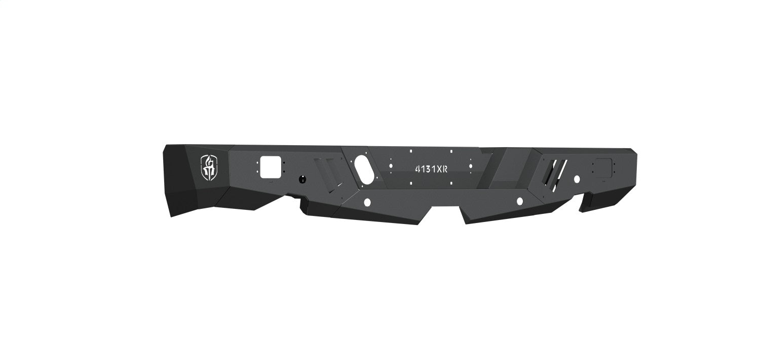 Road Armor 4131XR0B Spartan Rear Bumper; Texture Black; Road Armor 4131XR0B