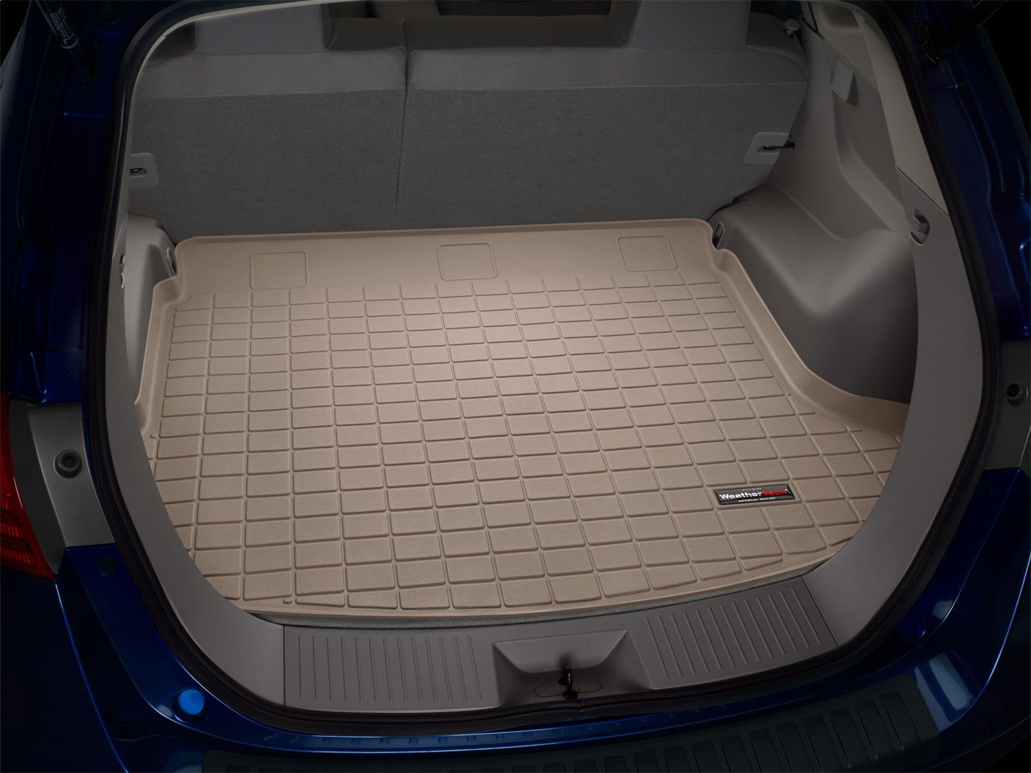 Weathertech 41052 Cargo Liner; Tan; Behind Third Row Seating; Weathertech 41052
