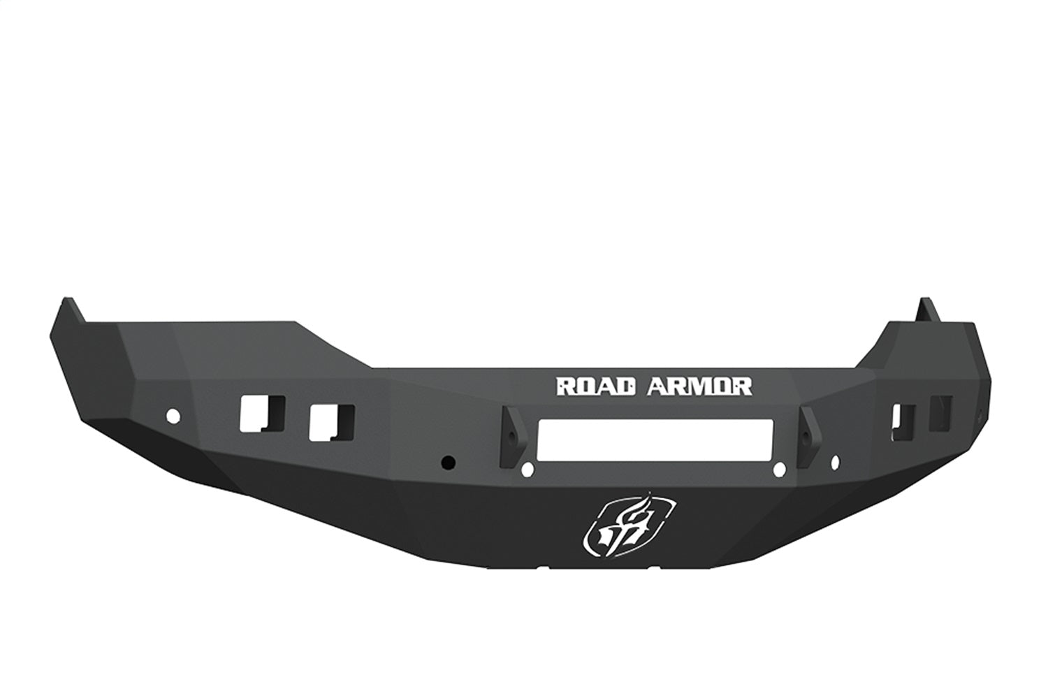 Road Armor 413F0B-NW Stealth Non-Winch Front Bumper; Steel; Satin Black; Road Armor 413F0B-NW