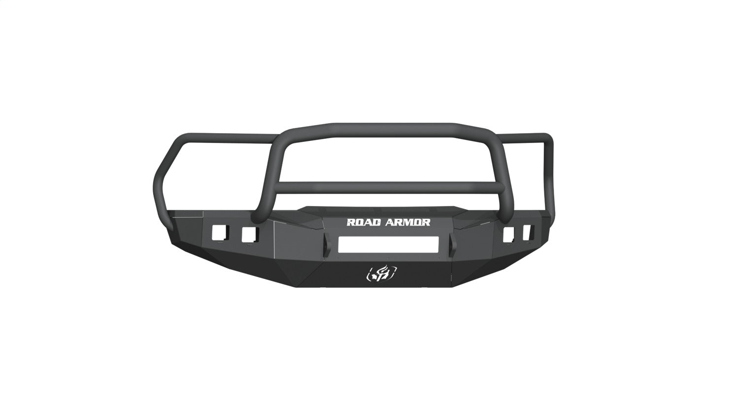 Road Armor 4151F5B-NW Stealth Non-Winch Front Bumper; Lonestar Guard; Texture Black; Road Armor 4151F5B-NW