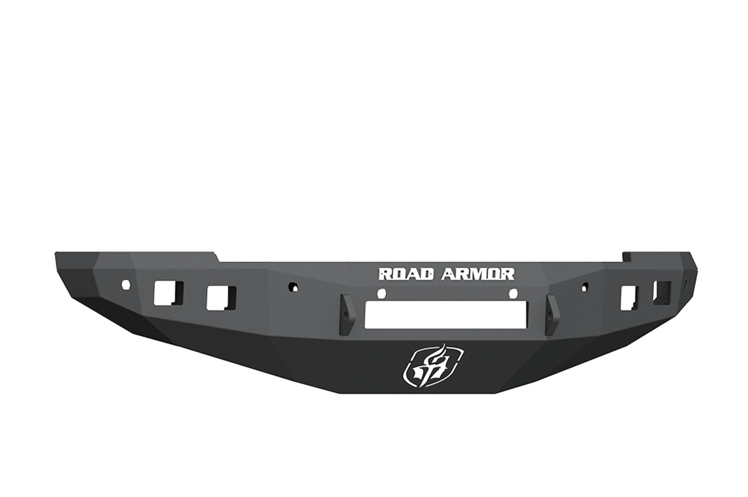 Road Armor 4162F0B-NW Stealth Non-Winch Front Bumper; 6 Sensor Holes; Satin Black; Road Armor 4162F0B-NW