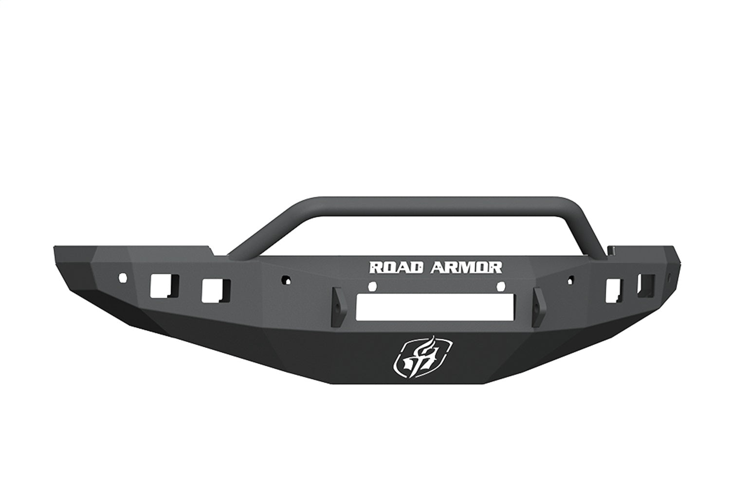 Road Armor 4162F4B-NW Stealth Non-Winch Front Bumper; Pre-Runner Guard; Sensor Holes; Satin Black; Road Armor 4162F4B-NW