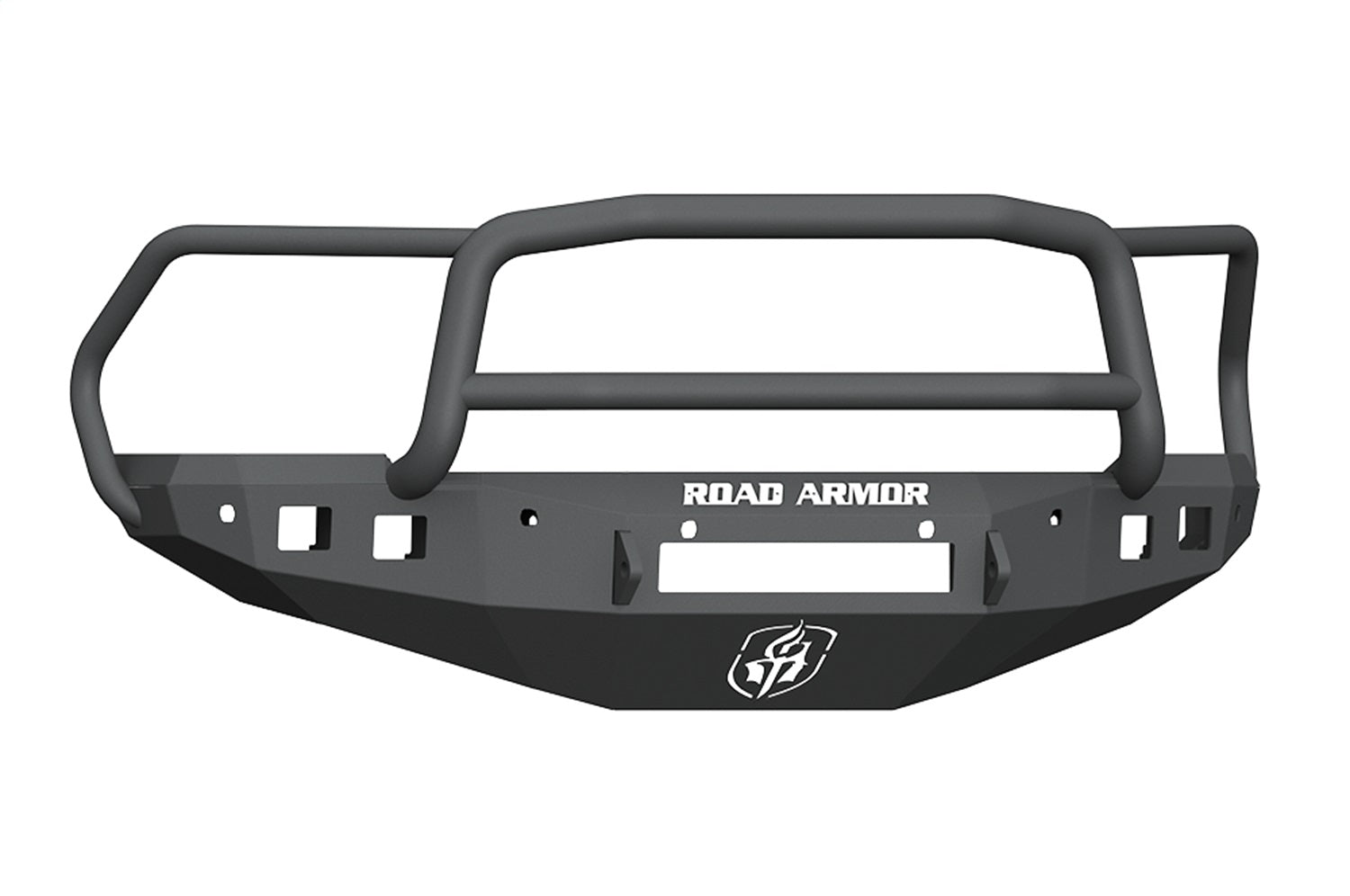 Road Armor 4162F5B-NW Stealth Non-Winch Front Bumper; Lonestar Guard; 6 Sensor Holes; Satin Black; Road Armor 4162F5B-NW
